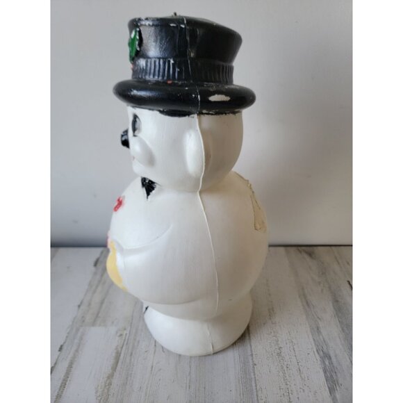 Vintage beco snowman RARE blow mold Xmas lawn decor - Picture 10 of 10